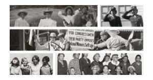 Photo Collage of Historic Images with Women from the CSPM Collection