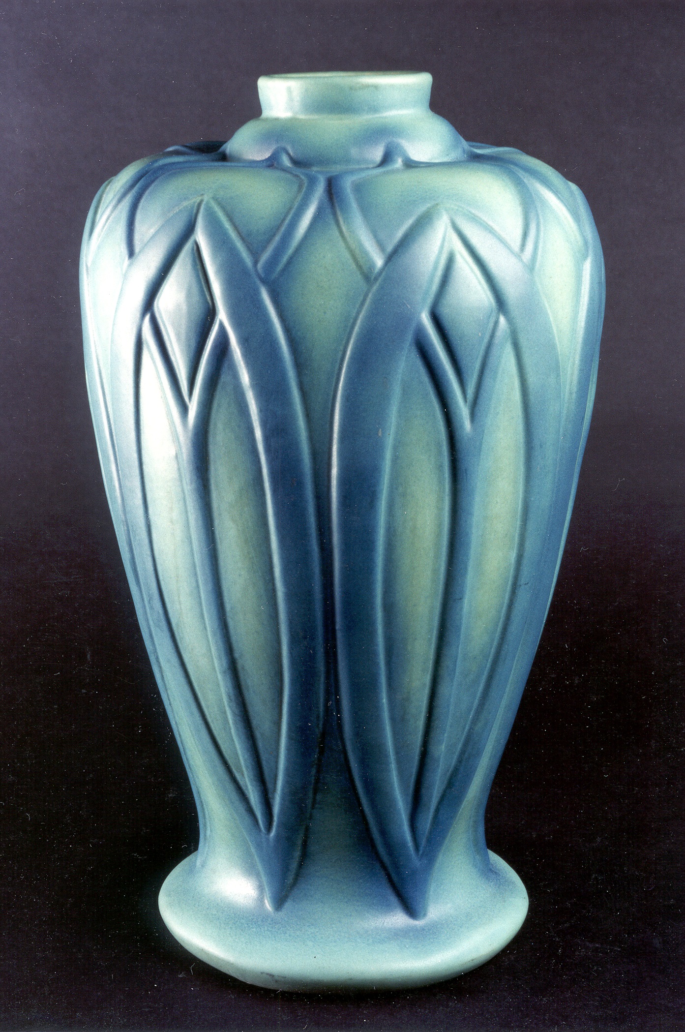 Van Briggle Pottery_Green Vase