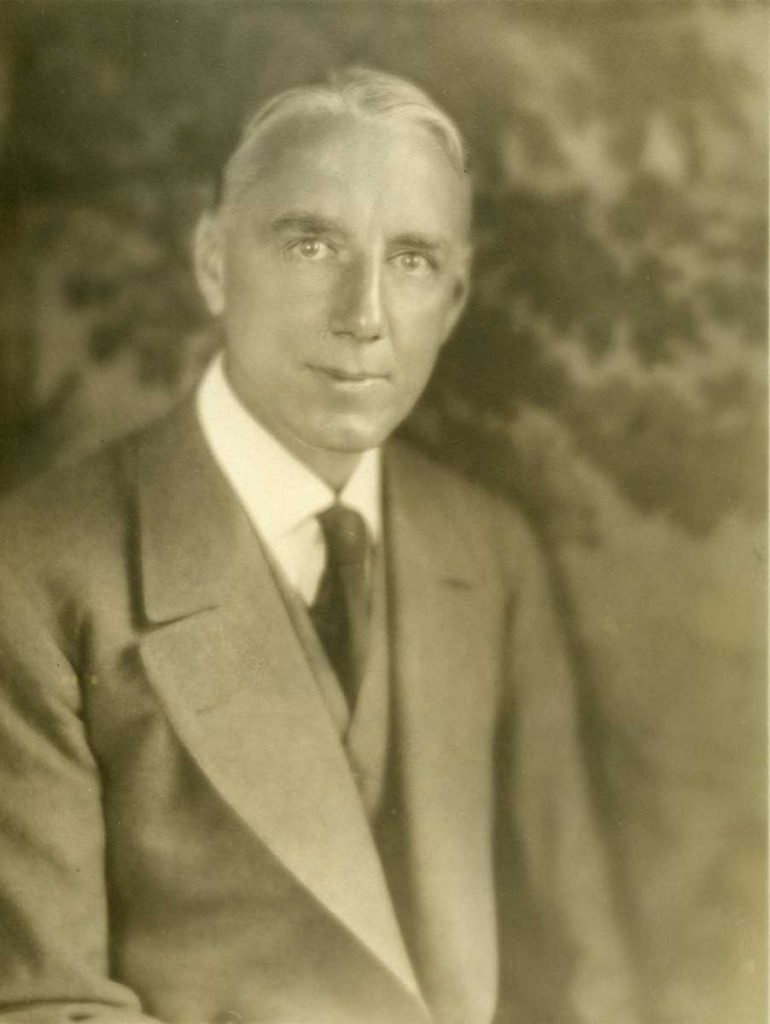 Historic Photograph of Dr. Gerald Bertram Webb, ca. 1920