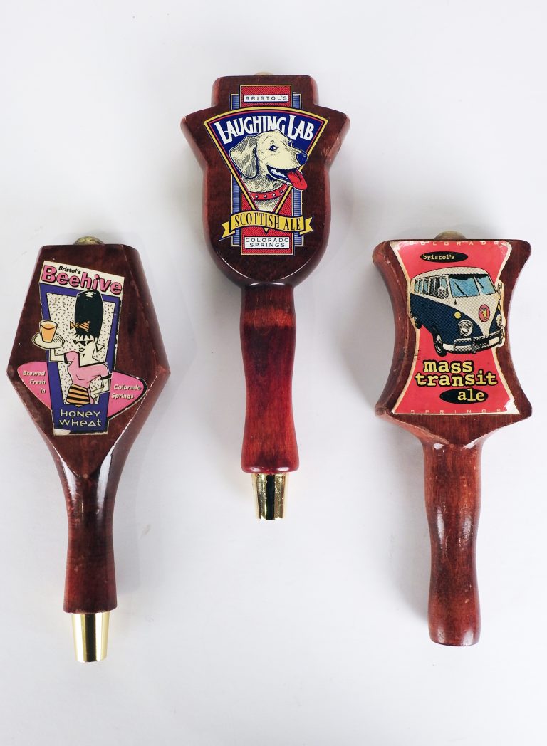 Bristol Brewing Beer Taps, 1998. Generously Loaned by Bristol Brewin