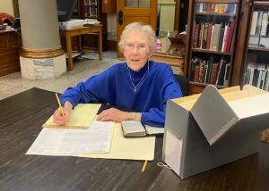 Shirley, Collections Volunteer