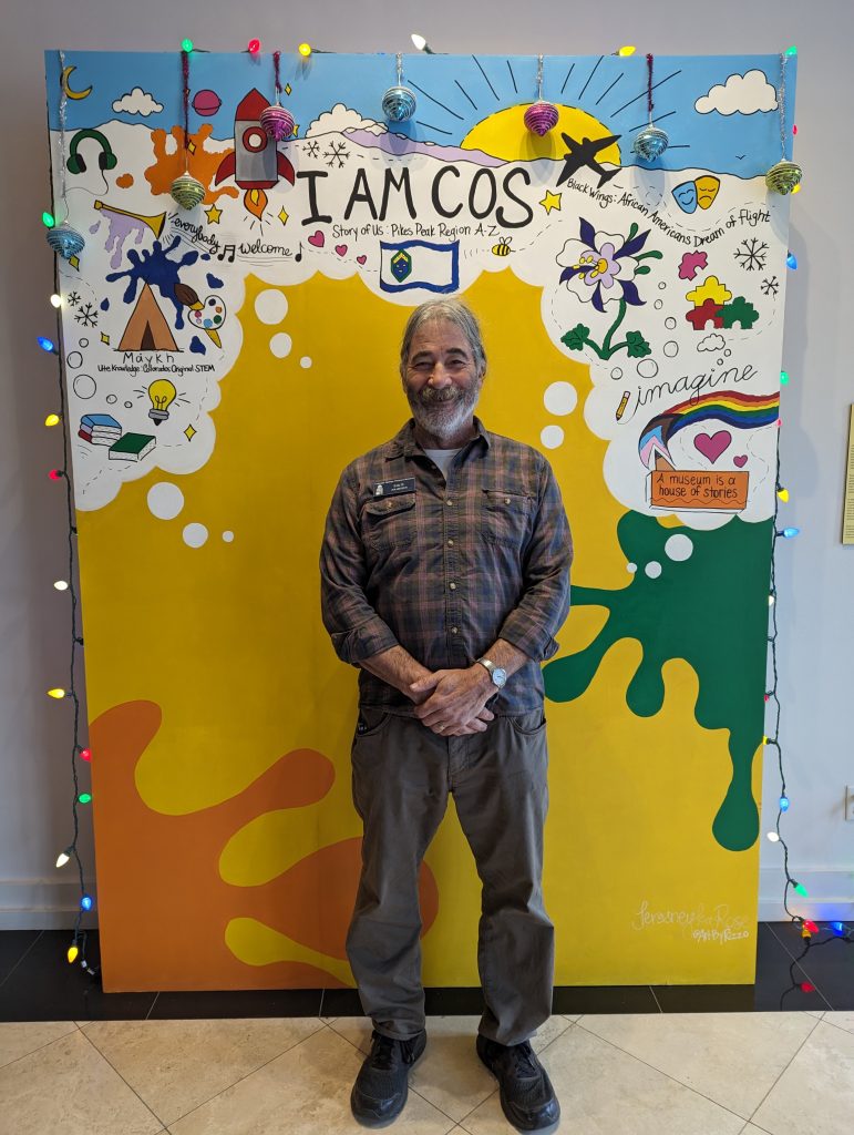 Eric Billig, Front Desk volunteer at the CSPM Annex.