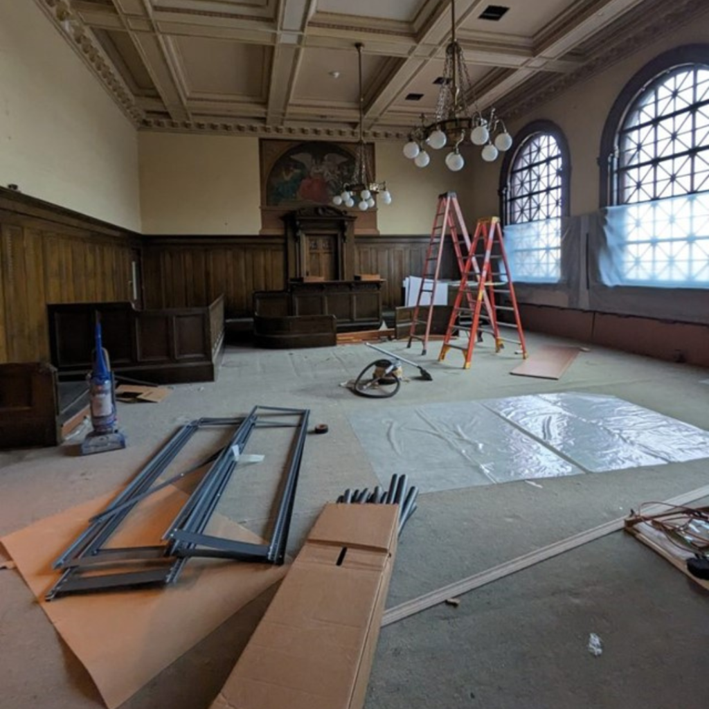 The CSPM's historic South Courtroom.