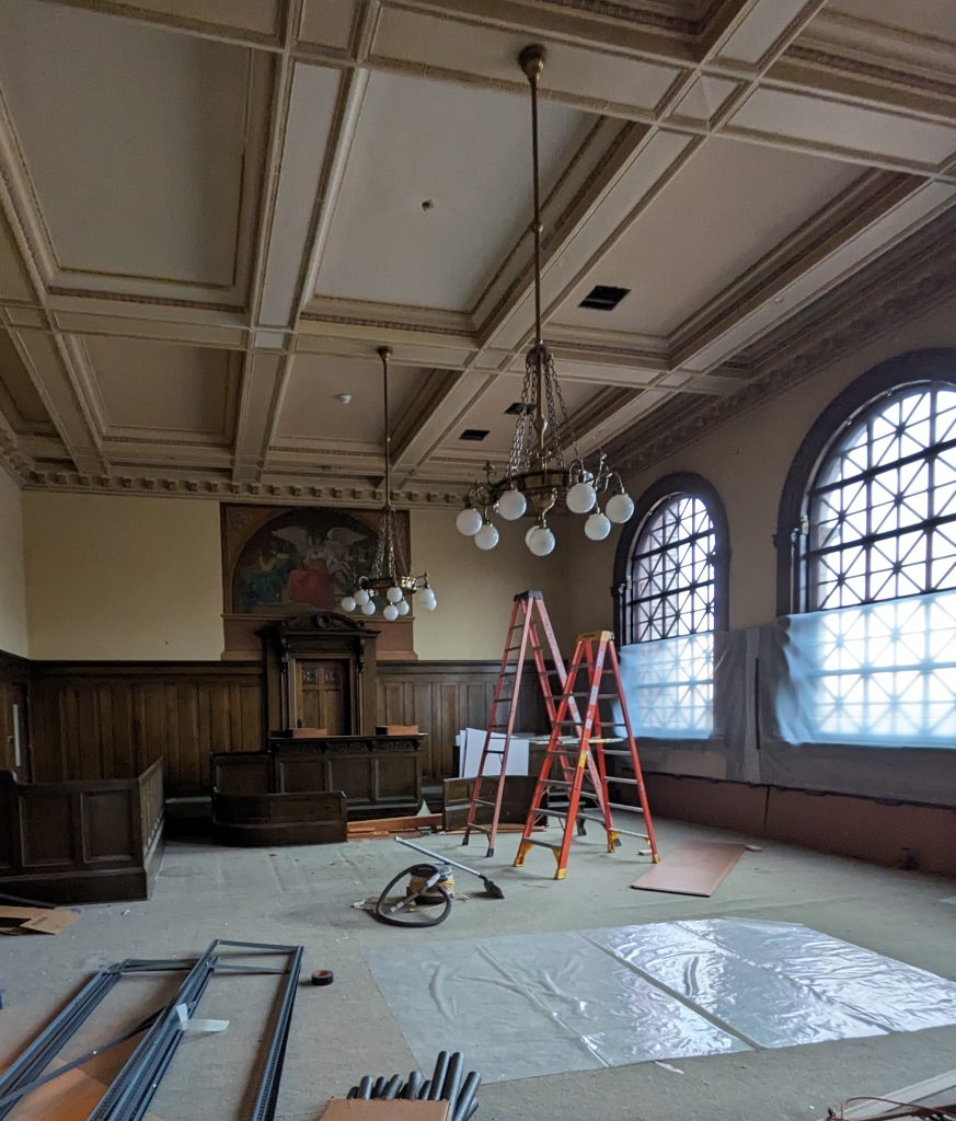 The CSPM's historic South Courtroom.