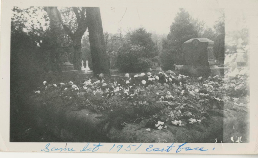 Evergreen Cemetery, 1951