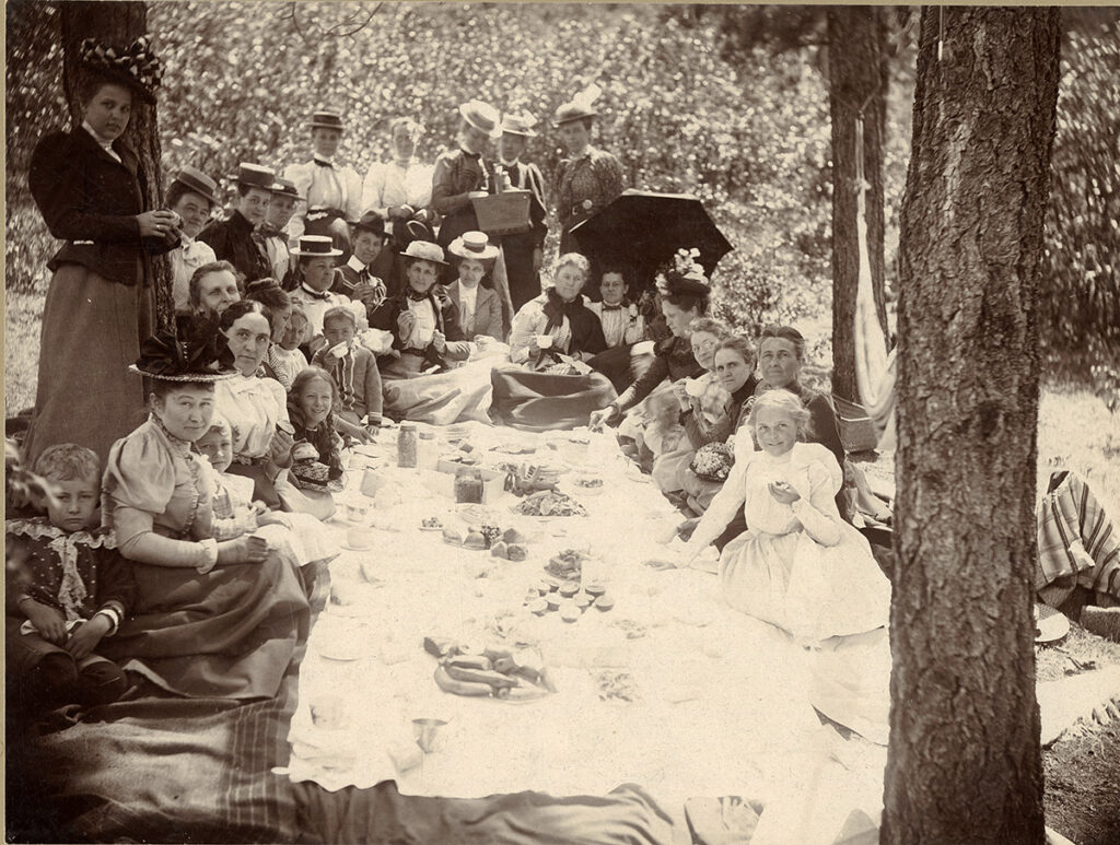 Monday Progress Club, ca. 1899