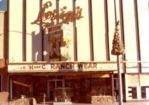 Lorig's Western Wear on North Tejon Street, Colorado Springs
