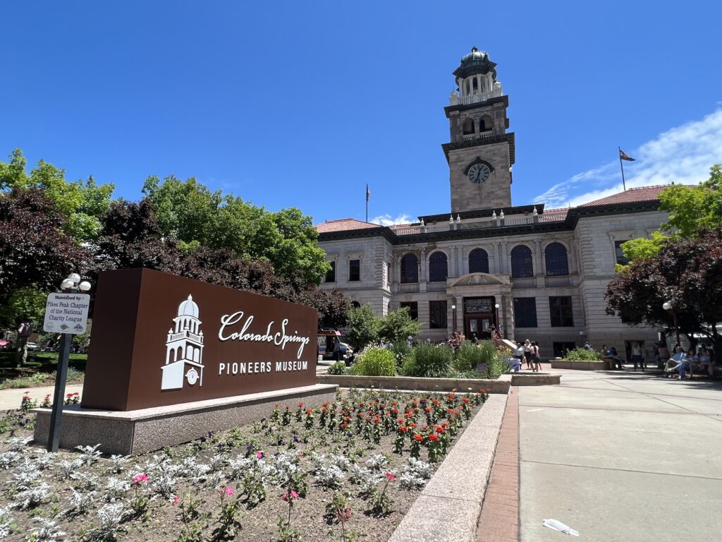 Exterior Photo of the Colorado Springs Pioneers Museum