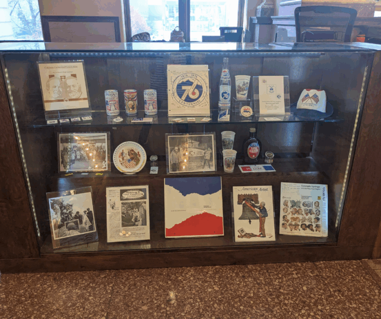 Centennial Exhibit Case