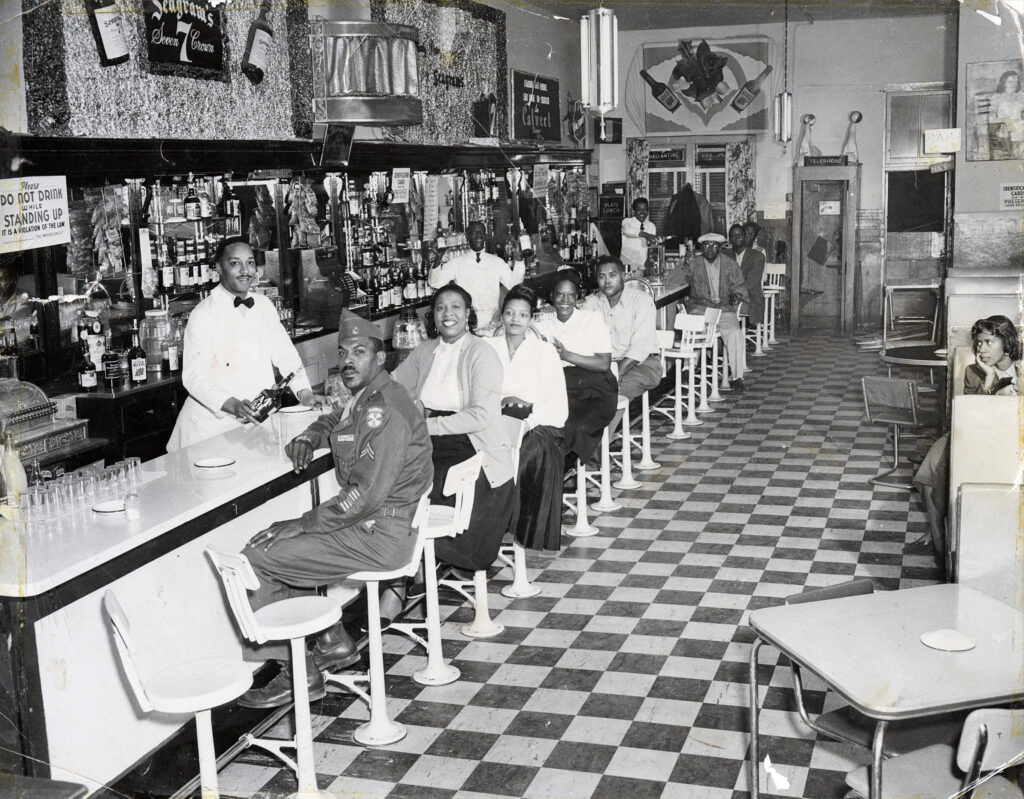 Fannie Mae Duncan at her Cotton Club on West Colorado Avenue in downtown Colorado Springs.