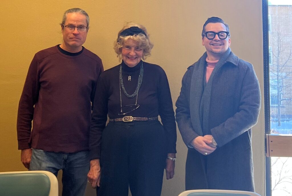 The 2026 Sprague Scholarship Committee - John, Lynn, and Jose.