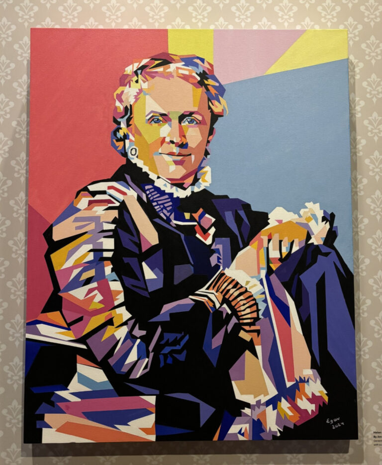 Helen Hunt Jackson portrait by Jim Egan.