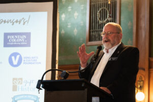 CSPM Director Matt Mayberry speaking at the GOH 2026 event.