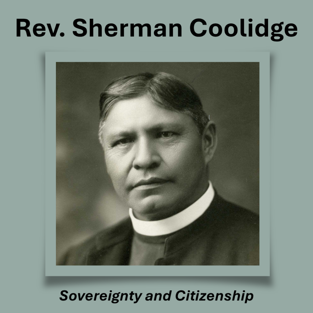 Reverend Sherman Coolidge