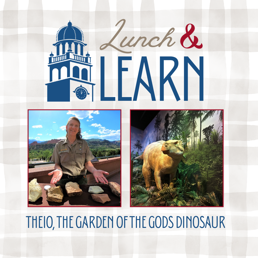 Lunch & Learn: Theio, The Garden of the Gods Dinosaur