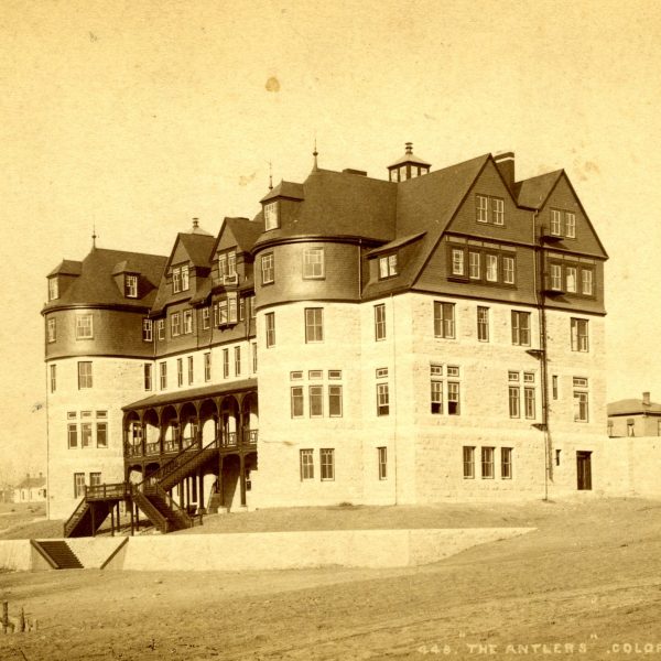 The Antlers Hotel, 1884. CSPM Collection.